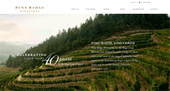 Desktop Screenshot of pineridgevineyards.com
